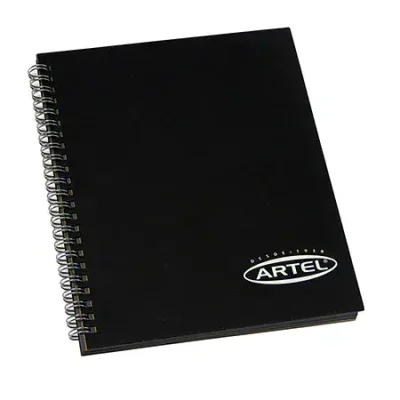 Croquera Negra Artel 16x21cm.