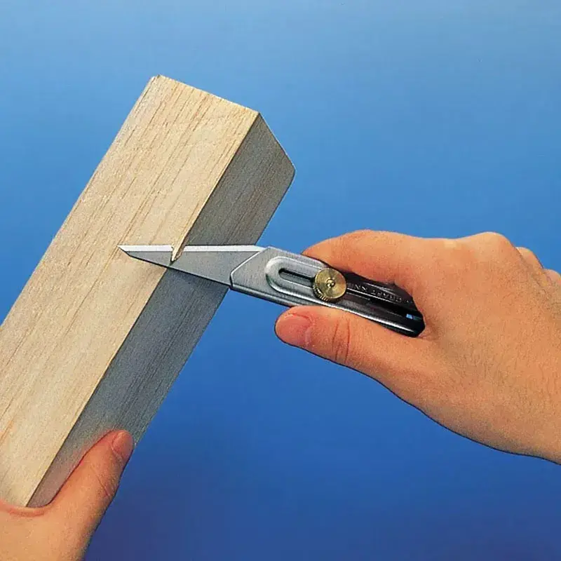 Cuchillo Inoxidable Ck-2 Olfa Para Tallar Madera - Imagen 3