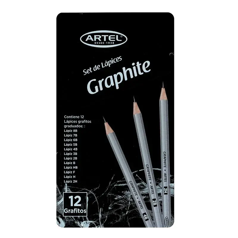 Lápices Técnicos Artel Set 12 Unds.
