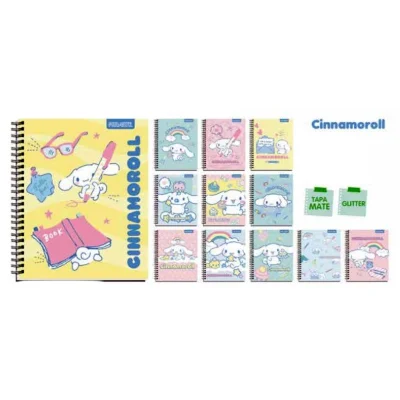 Pack 10 Cuadernos Universitario 7mm Cinnamoroll Proarte