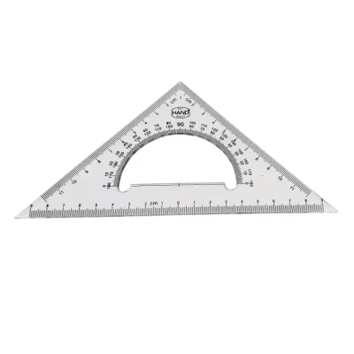 Escuadra 45 20Cm C/Transp Hand