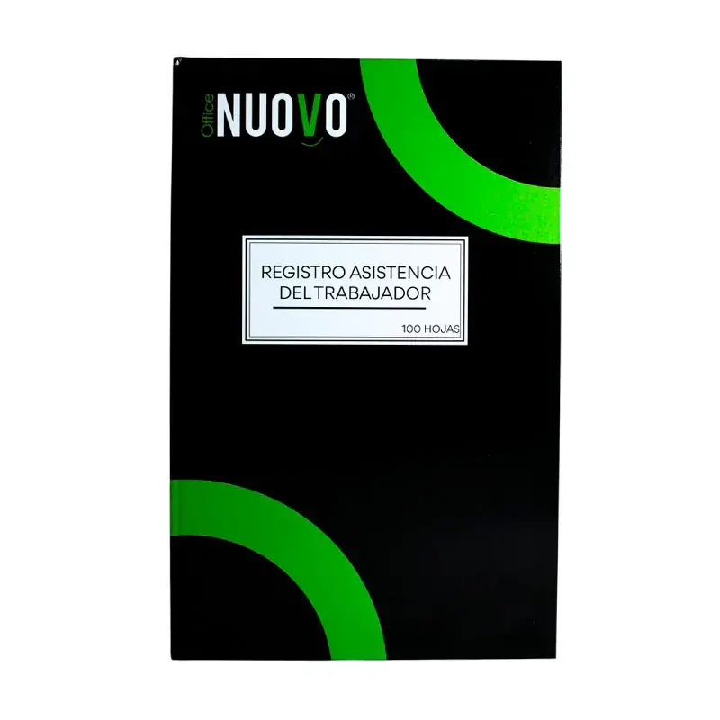 Libro Asistencia 100 Hjs T/D Nuovo