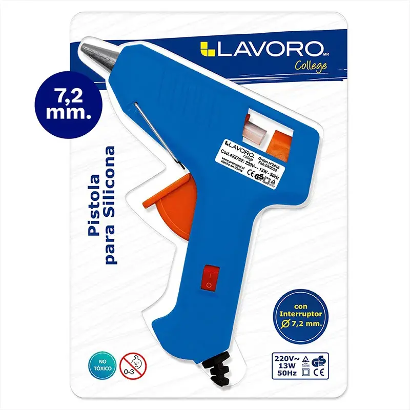 Pistola Silicona C/Interruptor Art&Craft