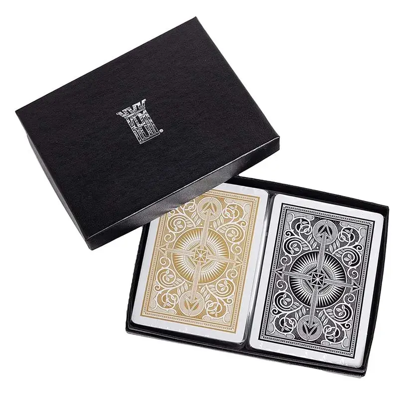 Naipe Ingles Póker Arrow Kem Original Usa 2 Mazos Jumbo - Imagen 2