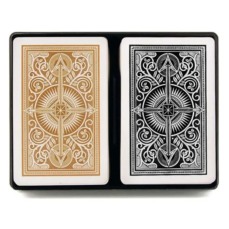 Naipe Ingles Póker Arrow Kem Original Usa 2 Mazos Jumbo - Imagen 3