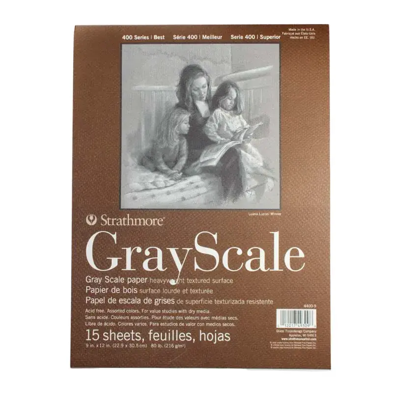 Pad Grayscale Hjs Colores 15Hj 216Gr Strathmore