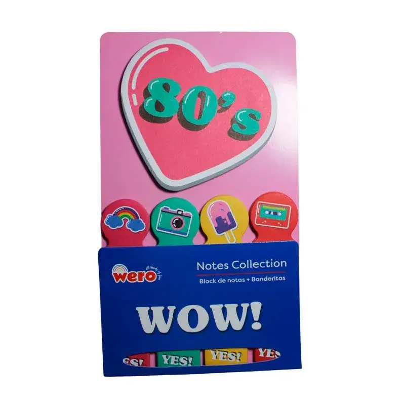 Set Banderitas Y Notas Adhesivas Wero - Imagen 2