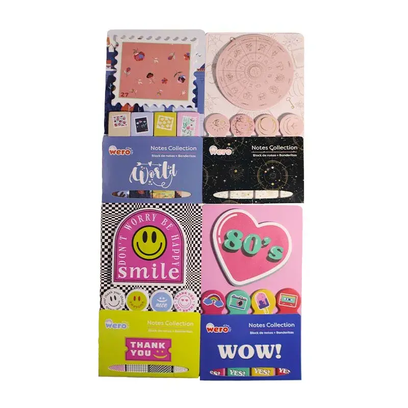 Set Banderitas Y Notas Adhesivas Wero