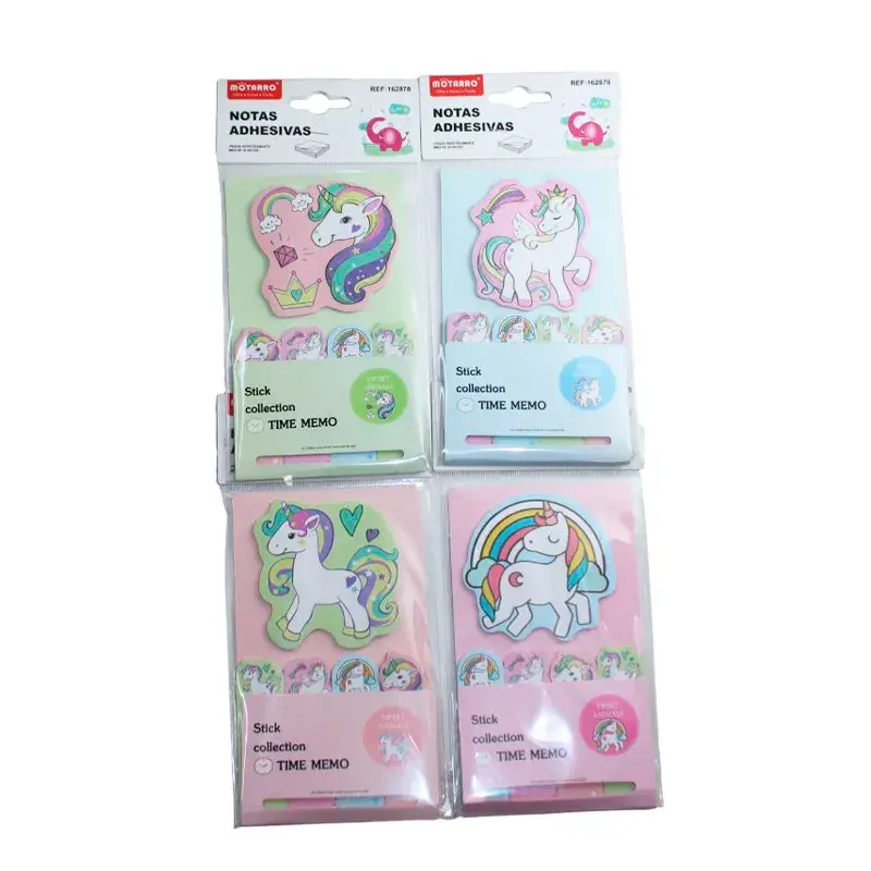 Notas Adhesivas Unicornio Mota