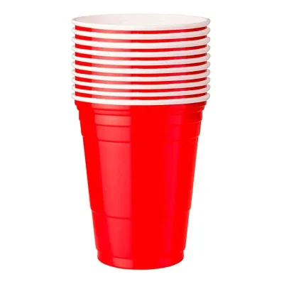 Vaso 500Cc Rojo x10Uni Big Party