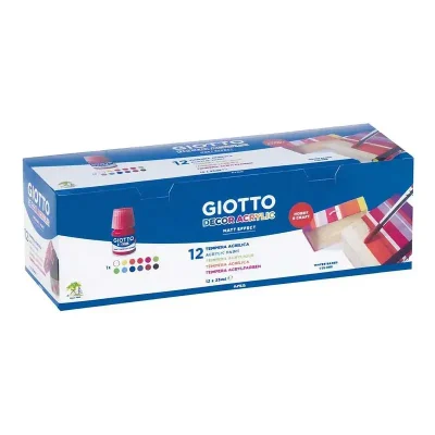 Pintura Acrílica 12 Col Giotto