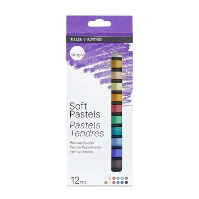 Pastel Seco 12 Colores Simply Daler Rowney