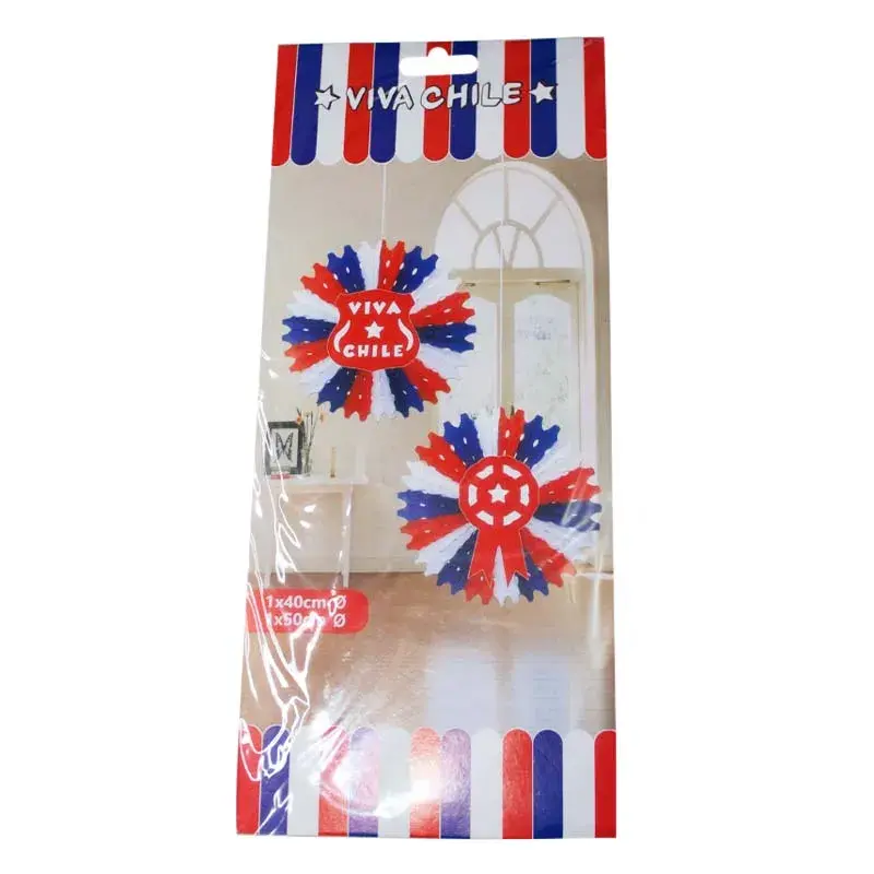 Set Abanicos De Chile 50Y40cm