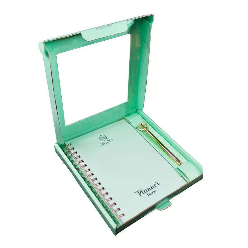 Set Planner Con Espiral + BolĂgrafo Ascott - Imagen 2