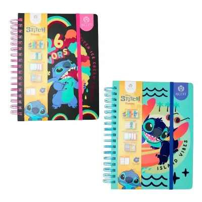 Planner Con Espiral Stitch 17.8x23.5cm Ascott