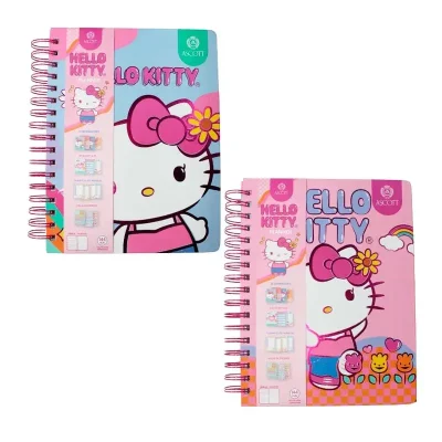 Planner Con Espiral Hello Kitty17.8x23.5cm Ascott