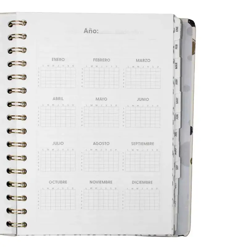 Planner Classic Con Espiral Recubierto 17x22Cm Ascott - Imagen 4