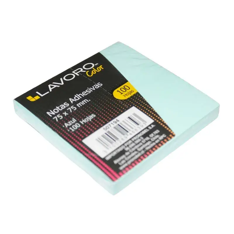 Nota Adhesiva 75x75Mm 100Hjs Lavoro - Imagen 2