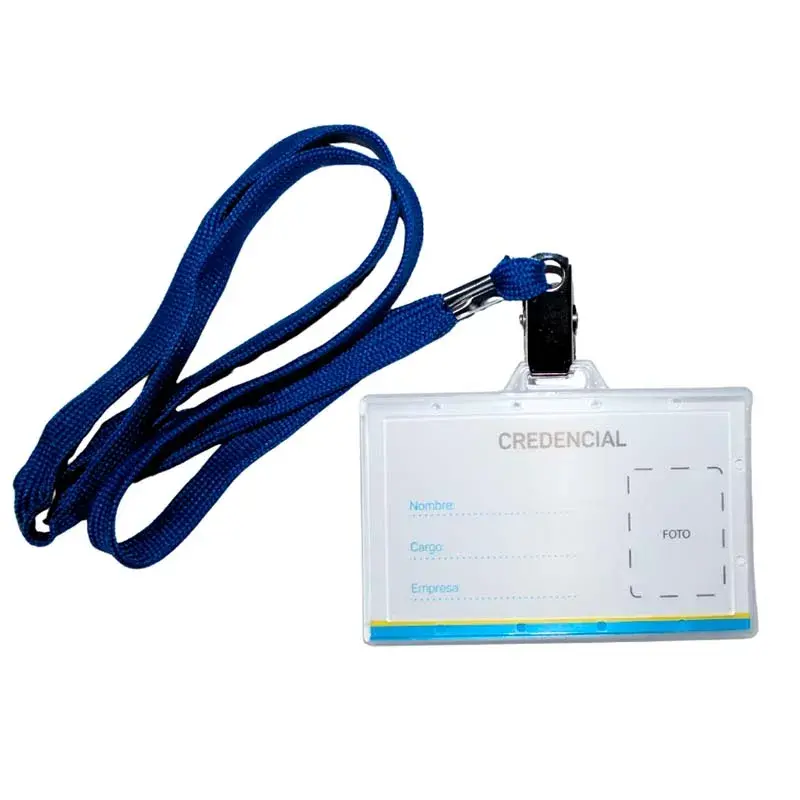 Porta Credencial Rigida C/Cinta Jm