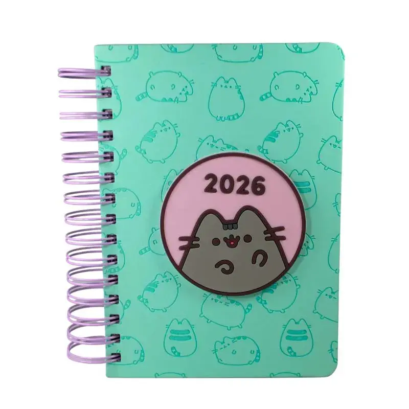 Agenda 2026 Pusheen 14x20 Día Pág Mooving - Imagen 2