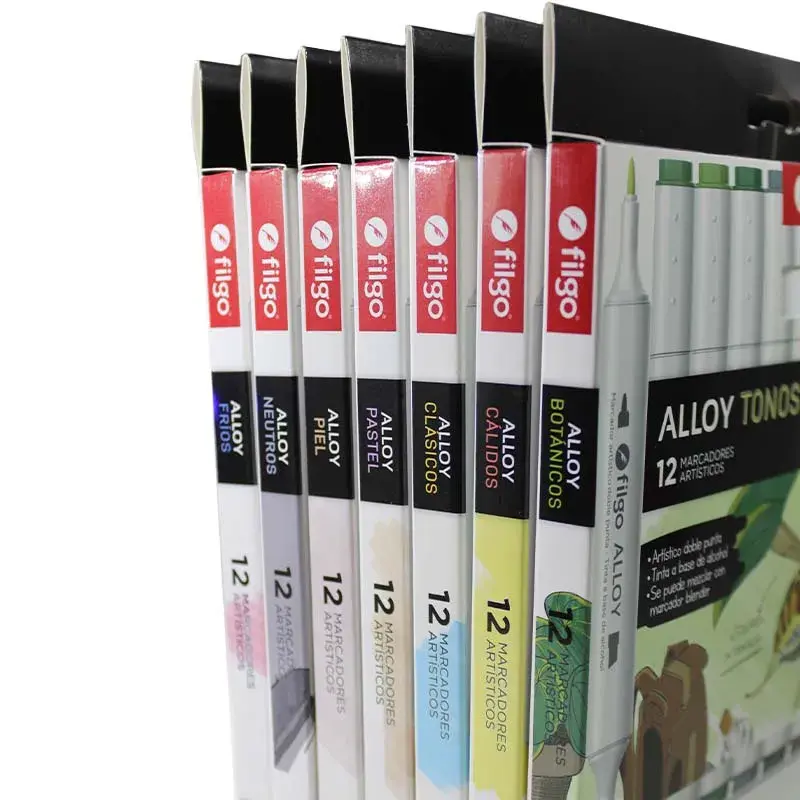 Pack Marcador ArtÃstico Alloy 84 Col - Imagen 2