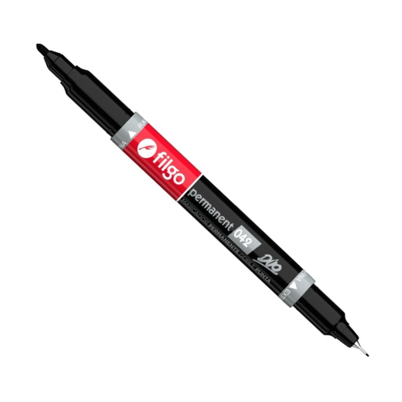 Marcador Permanente Negro D/Punta 0.4/1.0 Filgo