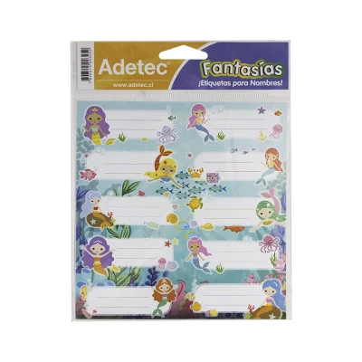 Etiqueta Escolar Adetec