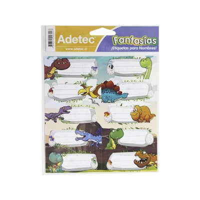 Etiqueta Escolar Adetec