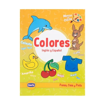 Libro Para Colorear Aprendo Inglés Y Español Creative