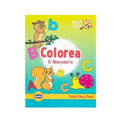 Libro Para Colorear Aprendo Abc Creative