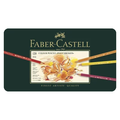 Set Lápices Polychromos Lata 120Col Faber Castell