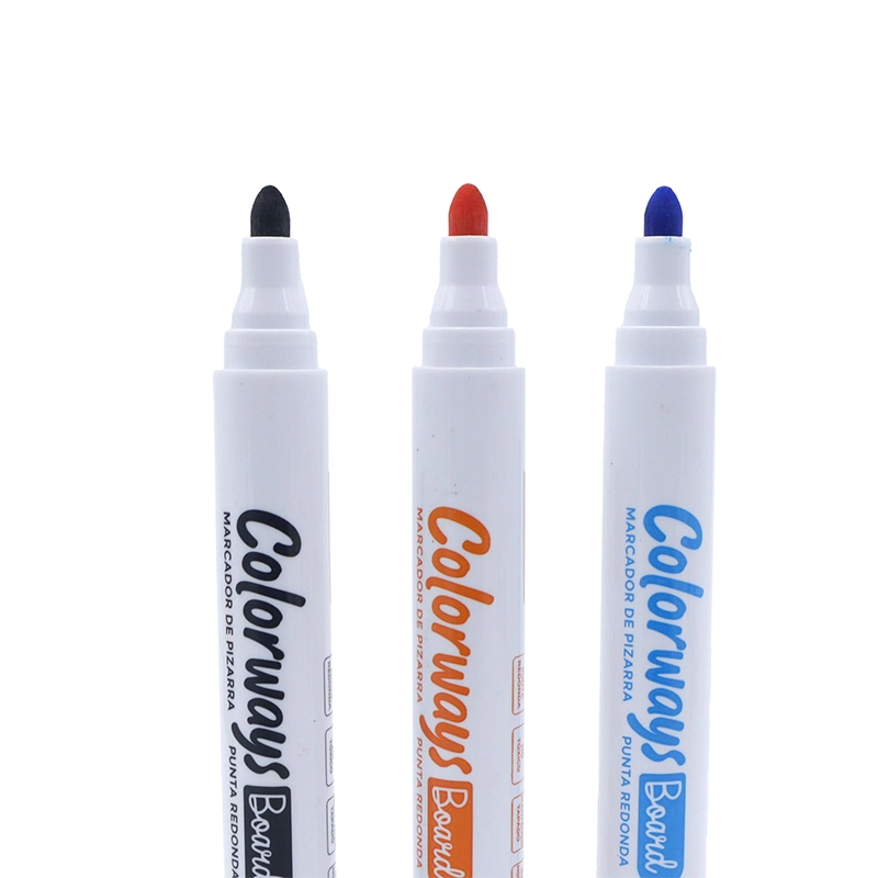 Set 3 Plumones Pizarra Color Ng/Nj/Cel Adetec - Imagen 3