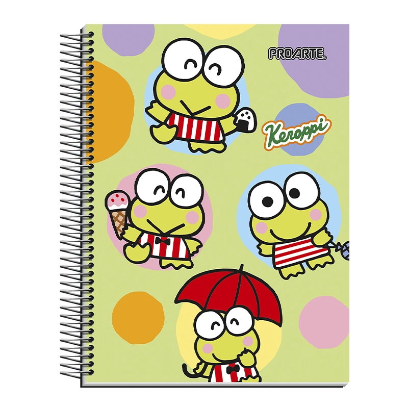 Cuaderno Carta 150Hjs Keroppi 7Mm Proarte - Imagen 4