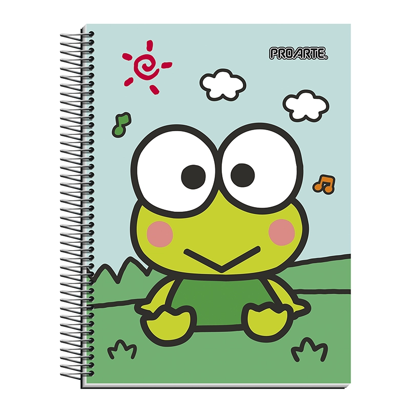 Cuaderno Carta 150Hjs Keroppi 7Mm Proarte