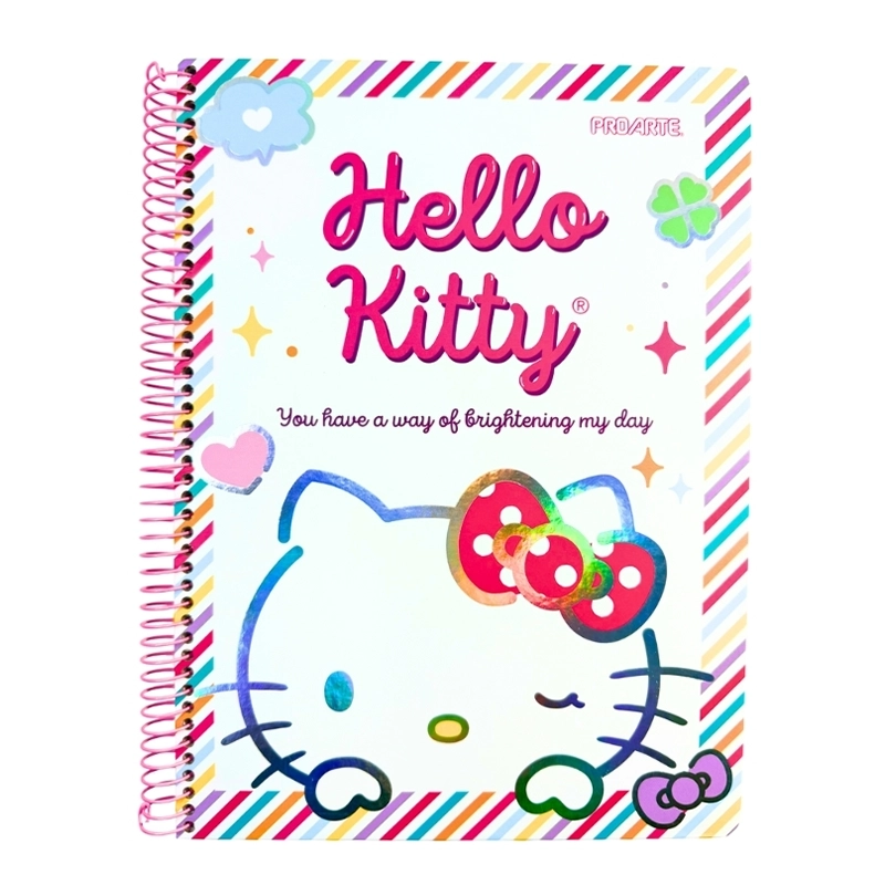Cuaderno Carta Premium Hello Kitty 120Hjs 7Mm Proarte