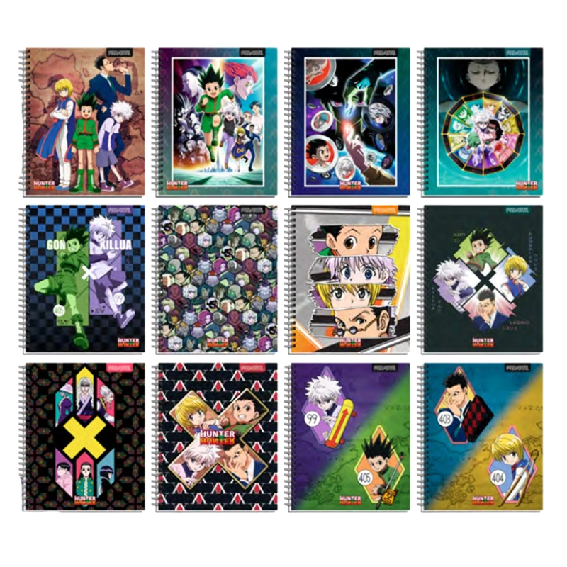 Pack 10 Cuadernos Universitarios 7Mm T/D Hunterxhunter Proarte