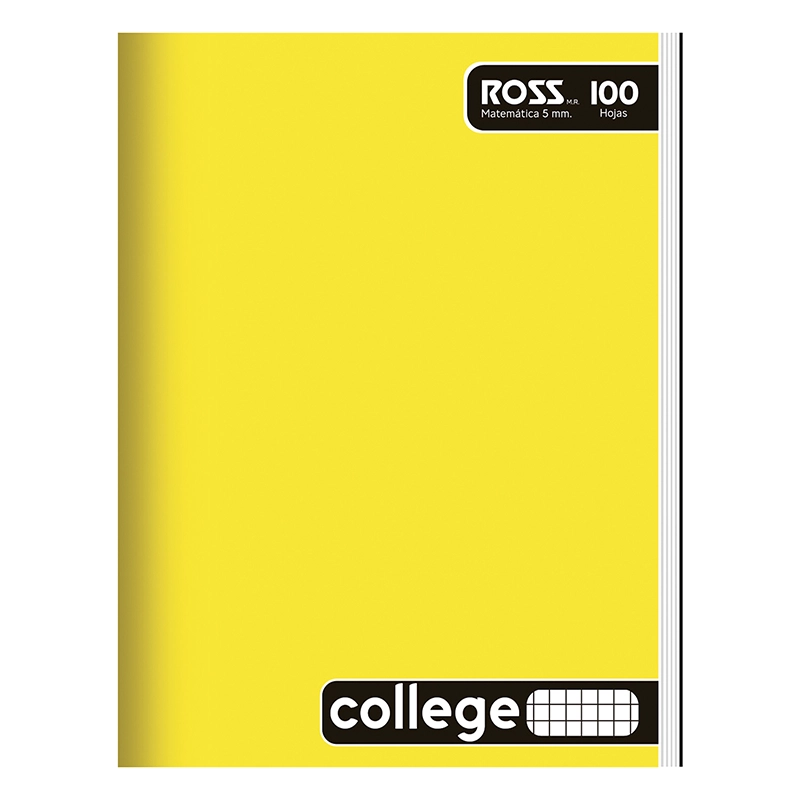 Pack 10 Cuaderno College 5Mm 100Hjs Ross - Imagen 4