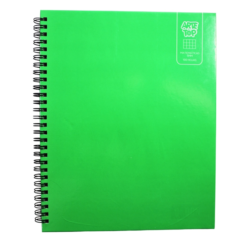 Pack 10 Cuaderno Universitario 5Mm T/Ext/Dura Col Surt Arte Top - Imagen 3