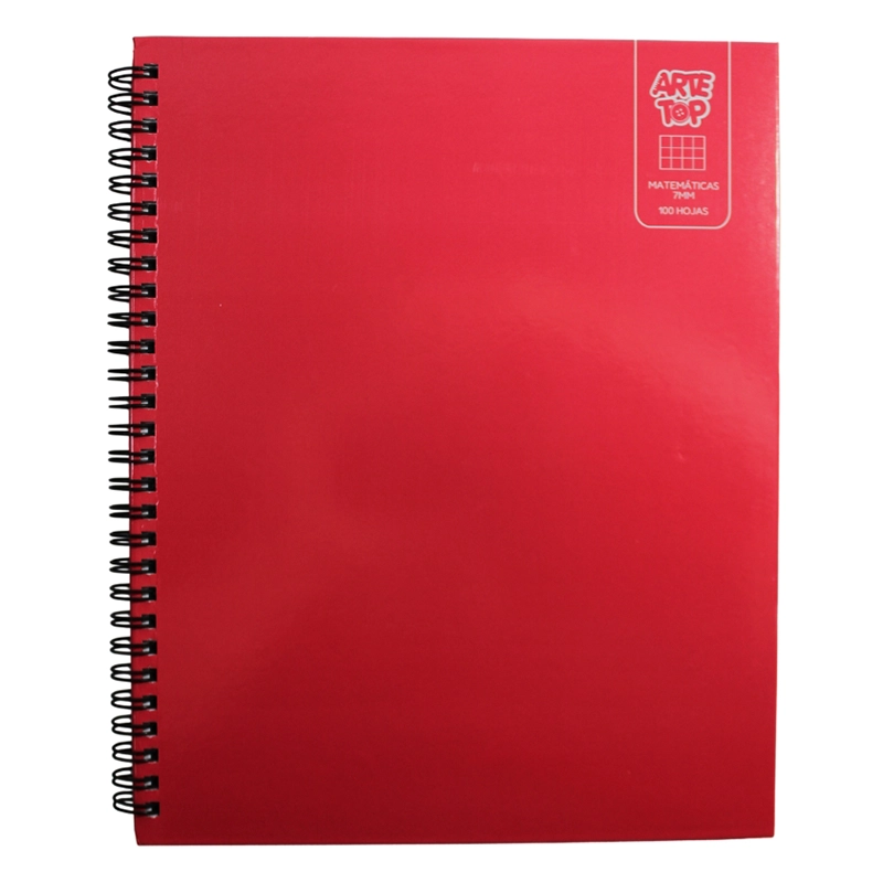 Pack 10 Cuaderno Universitario 7Mm T/Ext/Dura Col Surt Arte Top - Imagen 2