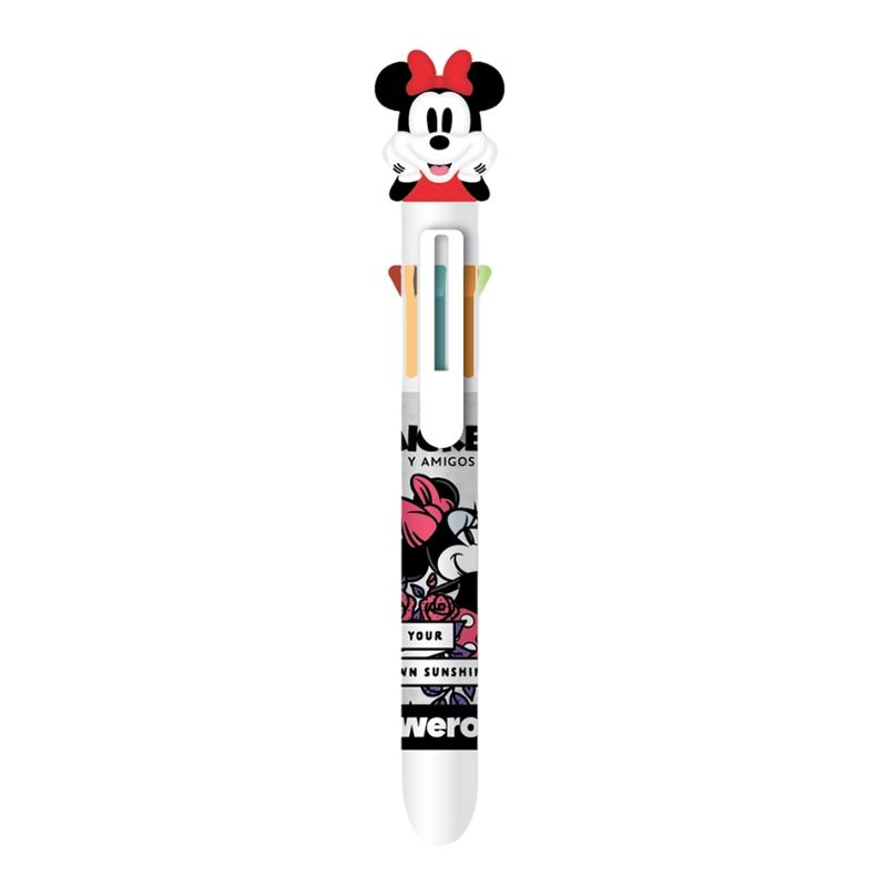 BolĂgrafo Multicolor 8 Colores Mickey o Minnie - Imagen 2
