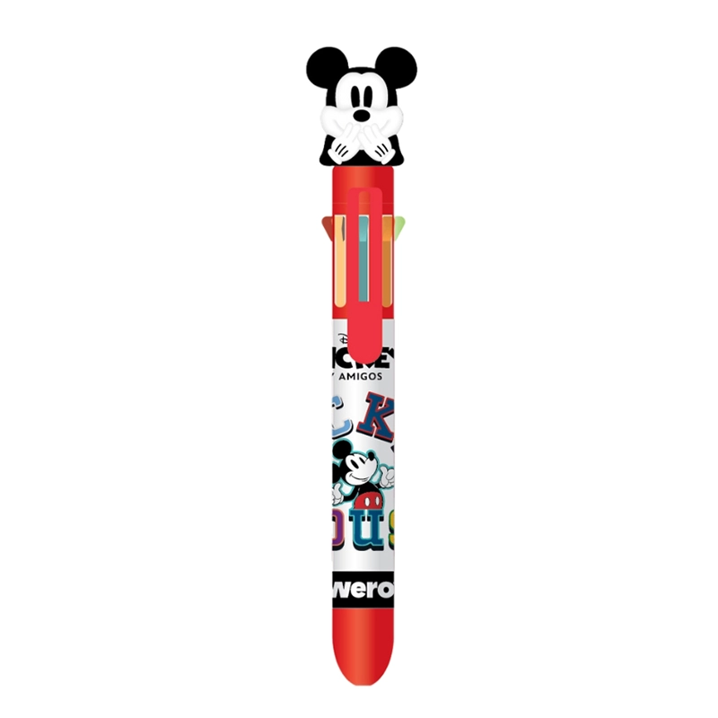 BolĂgrafo Multicolor 8 Colores Mickey o Minnie - Imagen 3