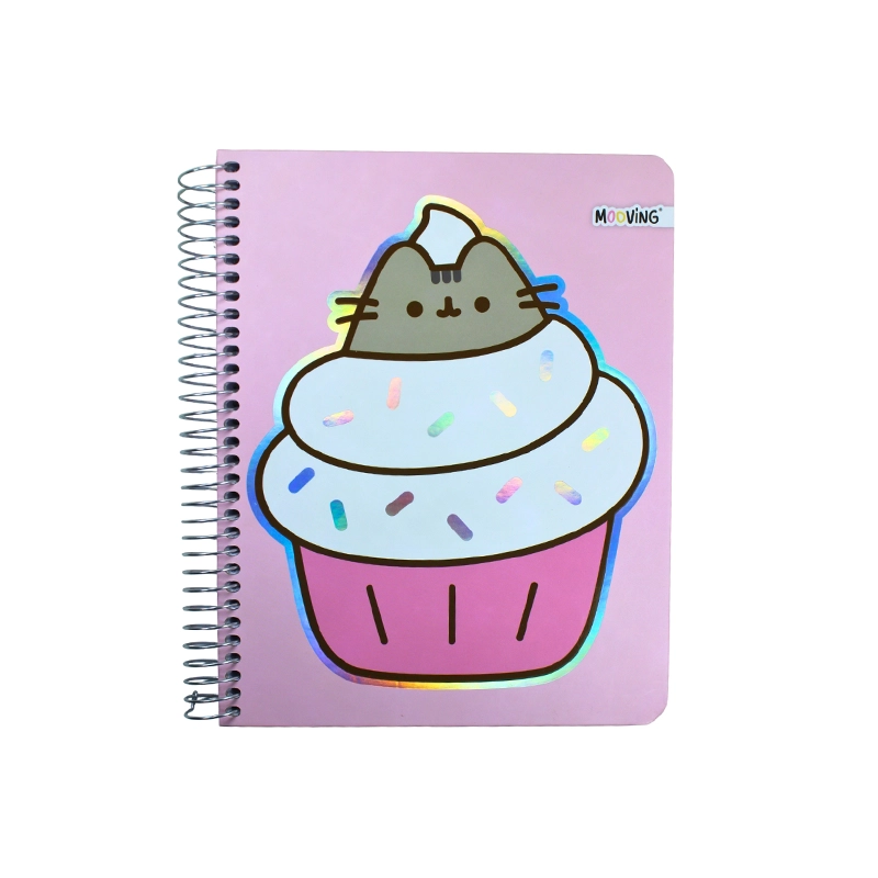 Cuaderno Cuarta Pusheen 3 Materias 120 Hjs - Imagen 3
