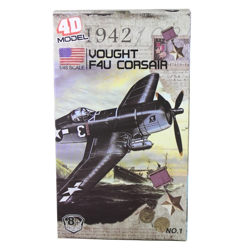 Avión Lego Vought F4U Corsair Para Armar 4D 1:48