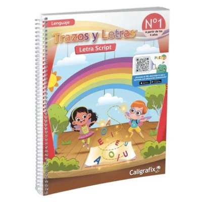 Cuaderno Trazo y Letras N 1 Letra Script Califrafix