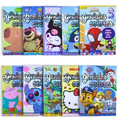 Libro Colorea 16 Páginas