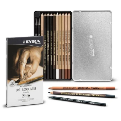 Lápices Art Specials Rembrandt Lyra 12 Colores Lata
