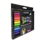 Marcador 12 Col Lettering Doble Pta Proarte - Imagen 2