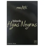 Block de Hojas Negras 20 Hojas de 150grs. Tamaño A4 Proarte