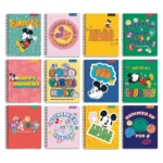 Pack 10 Cuadernos Universitarios 7Mm T/D Mickey Niño Proarte