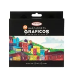 Set Marcadores Gráficos 24Col Artel